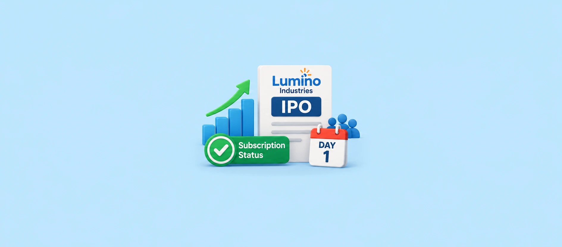 Lumino Industries IPO Subscription Status Day 1 Issue